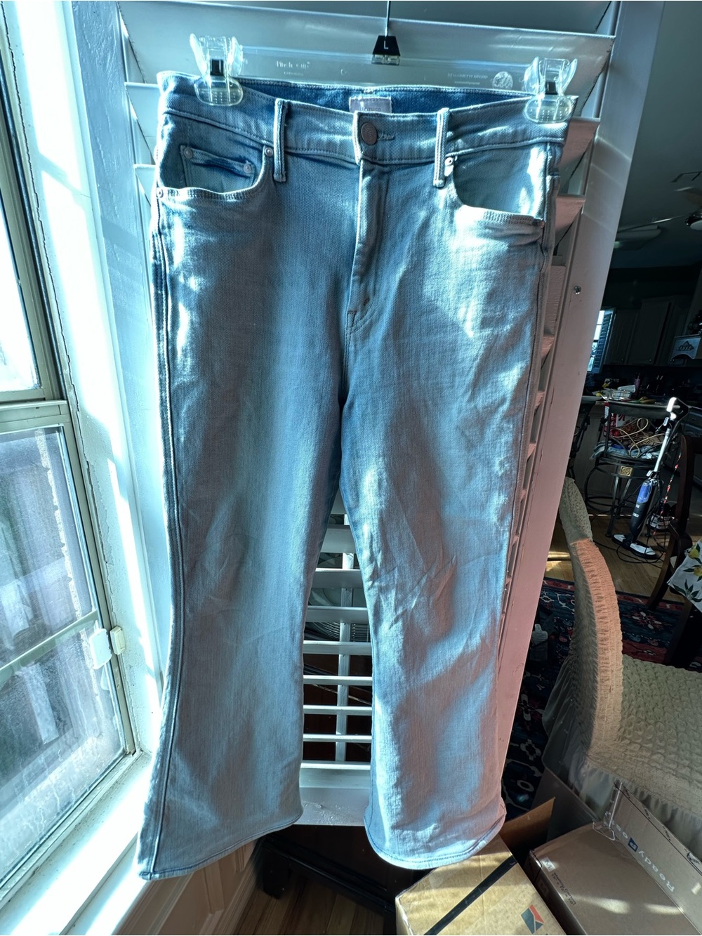 MOTHER Light Blue Women’s Jeans - Classic Straight Fit